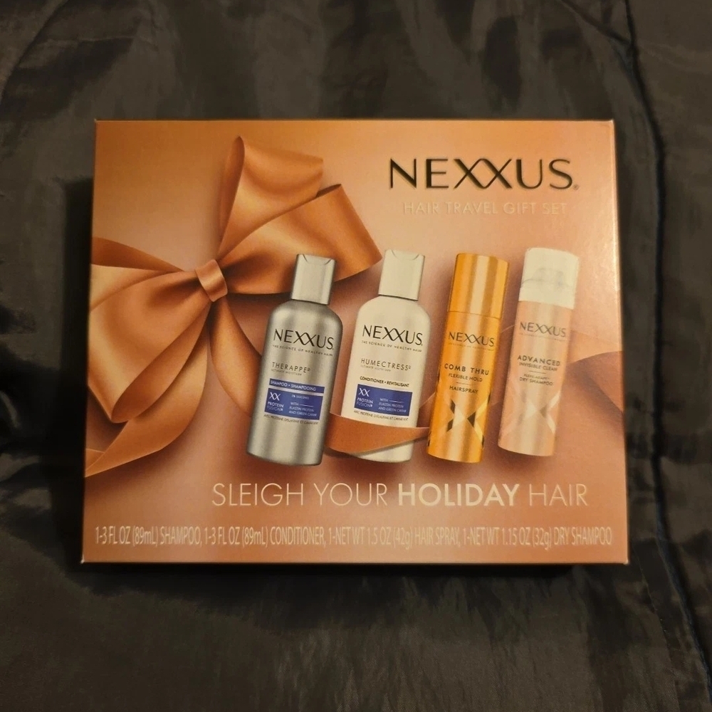 Nexx Exclusive Hair Care Travel Gift Set - Orange Box